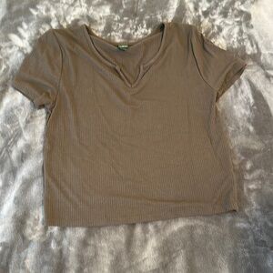 V-neck shirt